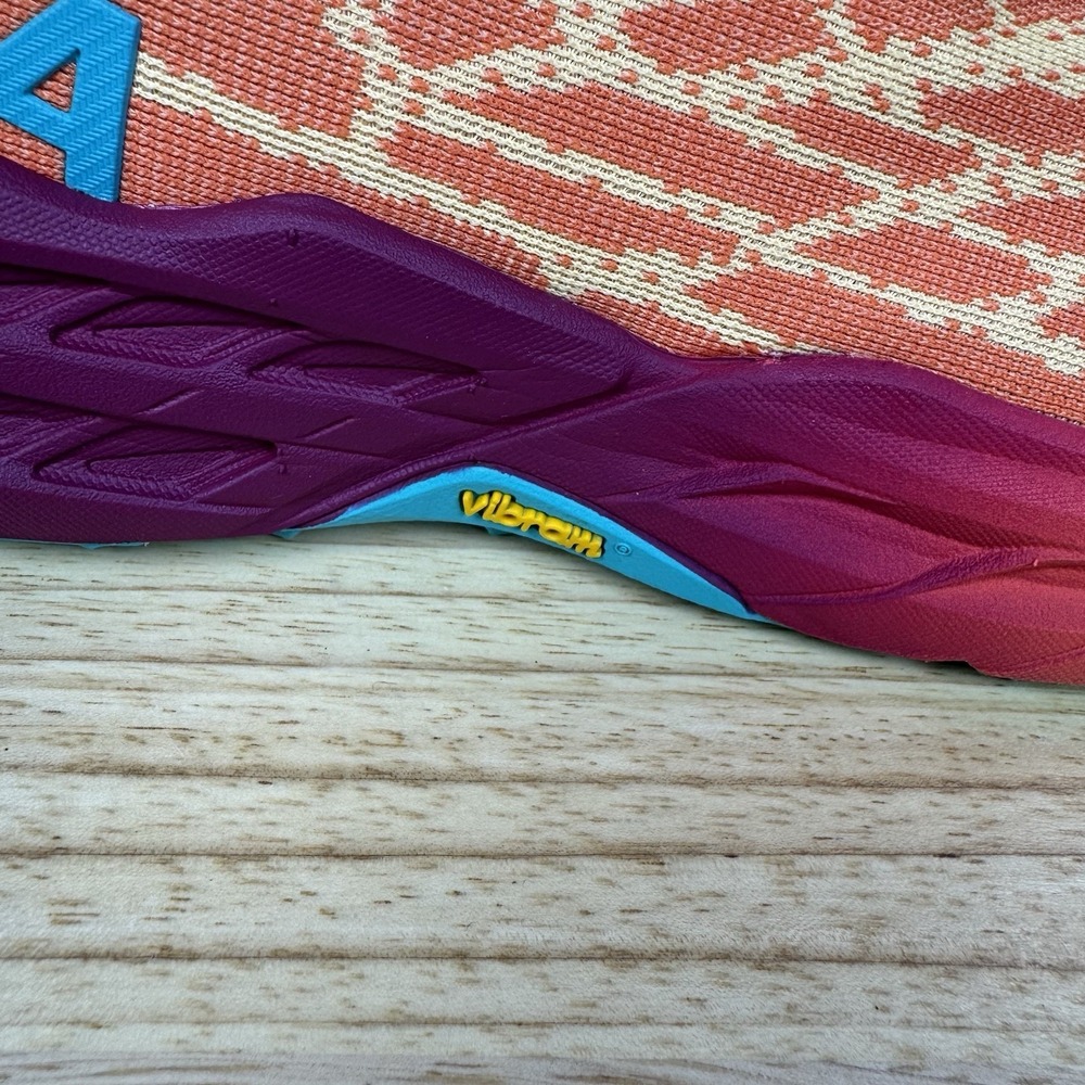 Hoka Speedgoat 5 Mens Size 9 D Impala Flame Trail Running Hiking Shoes Cushion - Picture 5 of 15